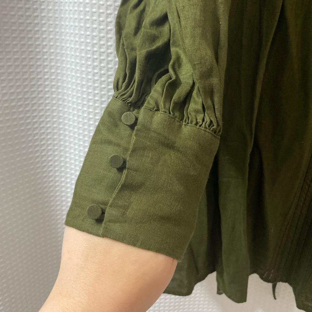 NWT BR Factory European Linen Mini Dress - Picture 6 of 6